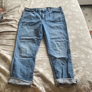 Madewell jeans high rise slim boyfriend